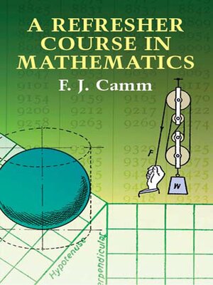 cover image of A Refresher Course in Mathematics